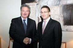 30 November 2012 The National Assembly Speaker and the Minister of Foreign Affairs of Luxembourg